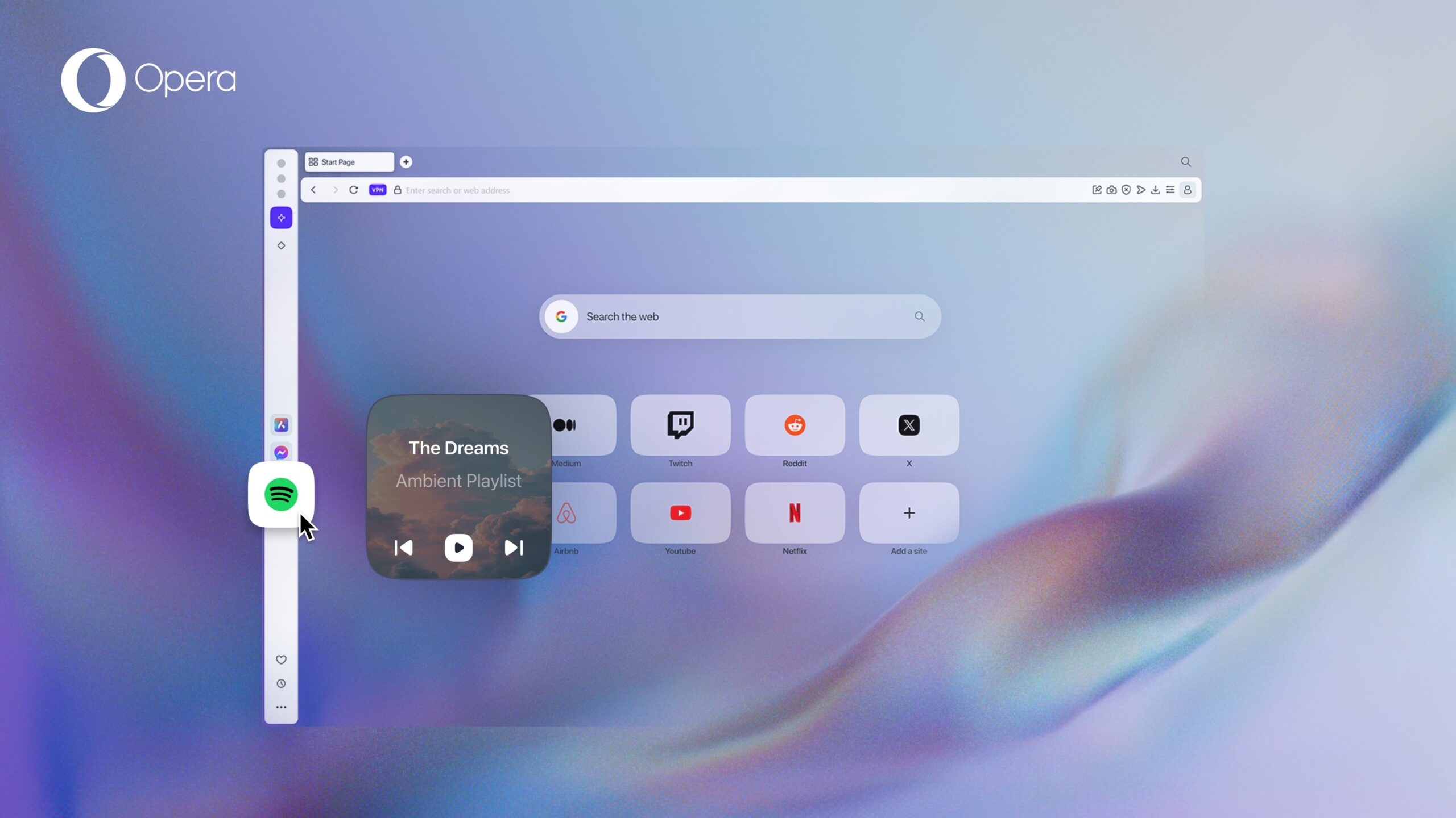 Opera, Spotify’da çalan şarkıya senkronize olan yeni temasını tanıttı